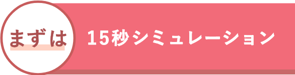 まずは 15秒シミュレーション